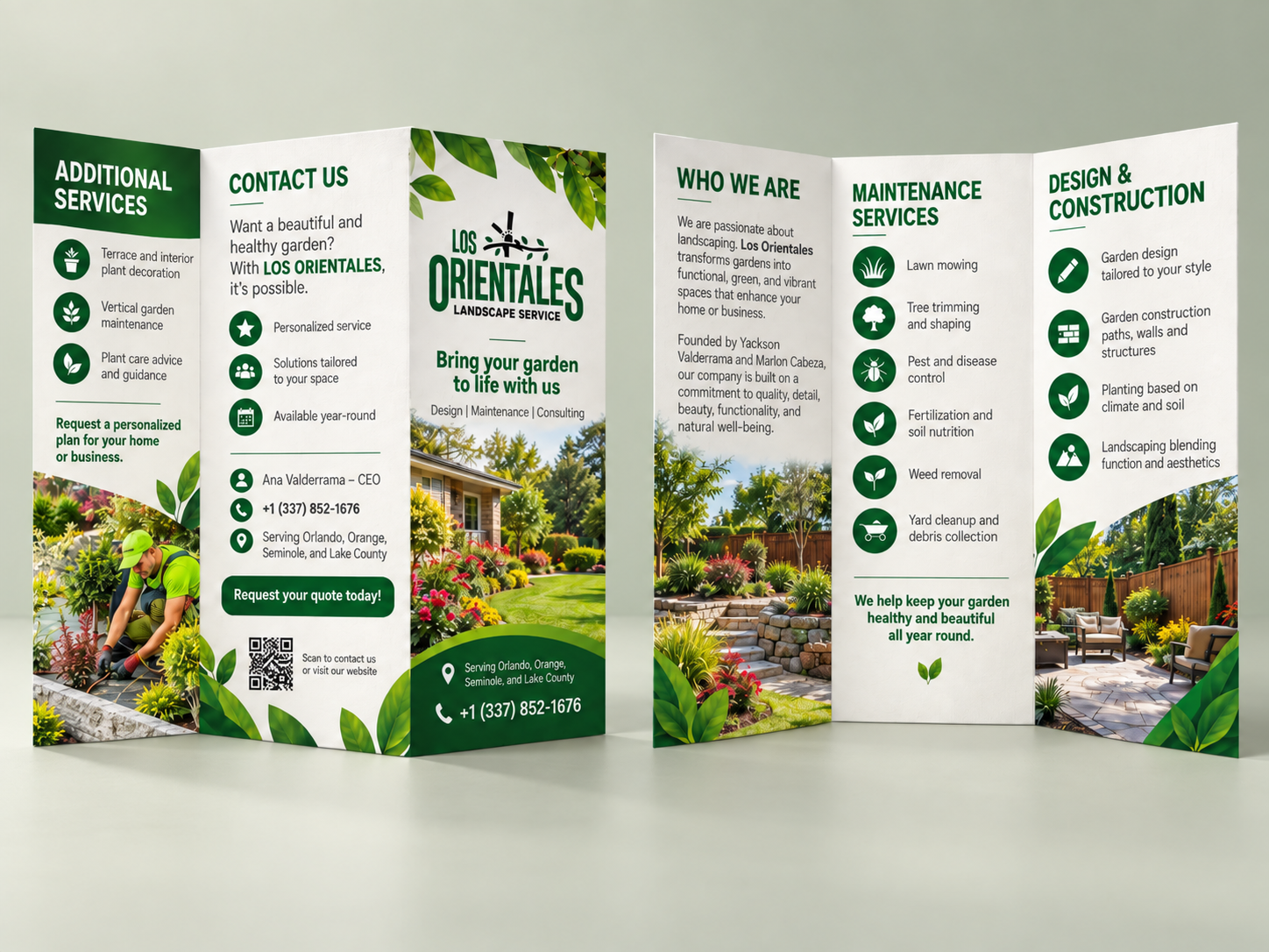 Los Orientales Landscape Folleto